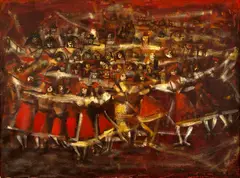 Dans by Magdalena Rădulescu, ulei pe pânză, sold Jan 2026