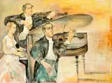 Nicolae (Nicolai) Georgescu, Trio, ulei pe pânză