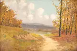 Ion Doboşariu, Toamnă, ulei pe carton