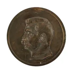Boris Caragea, Portretul lui Stalin, bronz