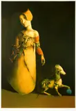 Georges Mazilu, The Dog Sitter, cromolitografie