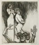 Marcel Chirnoagă, Feminitate, acvaforte și acvatintă