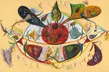Ștefan Pelmuș, Totem III, 2014, ulei pe pânză