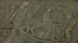 Paul Constantinescu, Mineri, basorelief