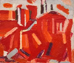 Genko Genkov, Zheravna, 2000, маслени бои върху платно