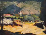 Nikola Tanev, Street in Karlovo