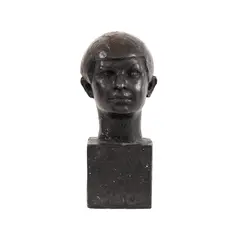 Asen Peikov, Head of a Child, 1937, бронз