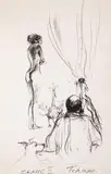 Georgi Chapkanov, Session, литография и молив върху хартия