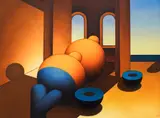 Dimiter Buyukliiski-Mitchi, Couple, 2015, маслени бои върху платно
