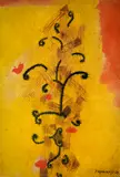 George Papazov, Plants, 1924, акварел и гваш върху хартия