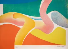Georgi Daskalov, Abstract figure, хромолитография