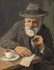 Ludovic Bassarab, Calcule, anii '20, ulei pe pânză
