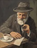 Ludovic Bassarab, Calcule, anii '20, ulei pe pânză
