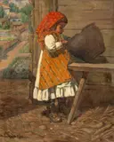 Eugen Urbanski de Neczuja, Baticul roșu, anii '30, ulei pe pânză