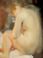 Paul-Albert Besnard, După bal, ulei pe pânză