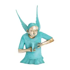 Vestitor by Felix Aftene, 2025, bronz, offered Dec 2025