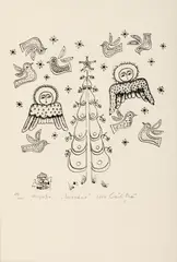 Ștefan Câlția, Decembrie, 2017, serigrafie