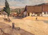 Ștefan Dimitrescu, Margine de oraș, anii '20, ulei pe carton