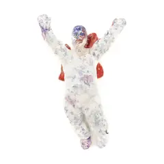 Miro Vuco, Happy Angel, glazed terracotta