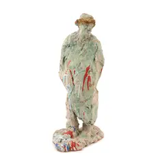 Miro Vuco, Colorful Tin, 2014.-2020., terracotta and acrylic