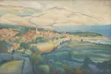 Vladimir Varlaj, New Vinodolski, 1920., watercolor on paper