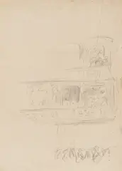 Lodge by Milan Steiner, 1917., pencil on paper, offered Dec 2025