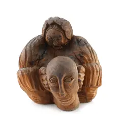 Đorđe Kreća, Heads, 1967., wood