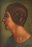 Mirko Rački, Aristocratic Portrait, oil on canvas