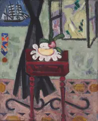 Slavko Šohaj, From the Studio, 1959., oil on canvas