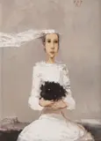 Dragica Cvek-Jordan, Bride, 1996., oil on canvas