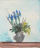 Mila Kumbatović, Still Life, oil on canvas