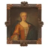 Court Lady by Francuska škola, 18. stoljeće, oil on canvas, offered Dec 2025