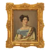 Elisa Baciocchi (Bonaparte) by Srednjoeuropska škola, 19. stoljeće, oil on canvas, offered Dec 2025