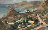 Radu Drăgoescu, Tătăroaice la Balcic, anii '40, ulei pe pânză