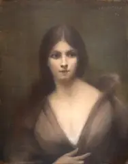 Nicolae Gropeanu, Fata din vis, 1896, pastel pe pânză