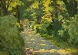 Stavru Tarasov, Zi de vară, ulei pe carton