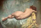 Constantin Goruneanu, Nud cu spatele, 1967, ulei pe carton