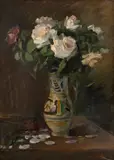 Theodor Cateliu, Ulcior cu trandafiri, ulei pe carton