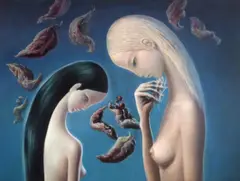 Sabin Bălașa, Trecutele iubiri, 1976, ulei pe pânză