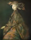 Georges Mazilu, Contesă, 1989, ulei pe pânză