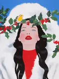 Alina Ondine Slimovschi, Season of Wonders, 2025, acrilic pe pânză