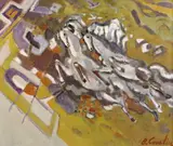 Brădut Covaliu, Cavalcadă, ulei pe pânză