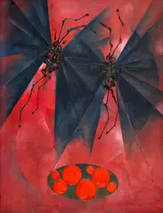 Vincentiu Grigorescu, Fluturi, 1968-1970, ulei pe pânză