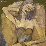 Rodica Lazăr, Balerină, 1994, ulei pe pânză