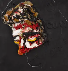 Mircea Ciutu, The Head Conspiracy, 2016, ulei pe pânză