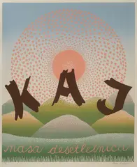 Ivan Rabuzin, Kaj, 1978., serigrafija na papiru