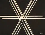 Ivo Friščić, Crni nacrti, 1970-ih, ulje na platnu
