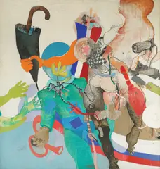 Nanosi trajanja by Nives Kavurić-Kurtović, 1969., ulje na platnu, offered Nov 2025