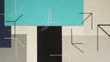 Dean Jokanović-Toumin, Geometrija, moja ljubav, 2004., akril na platnu