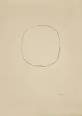 Marijan Jevšovar, Obris, 1963.-1965., penkalo na papiru